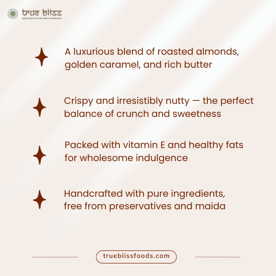 Almond Florentine Cookies – 120g