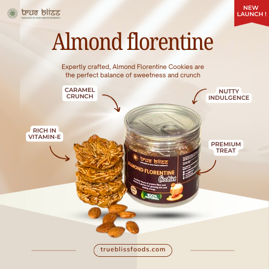 Almond Florentine Cookies – 120g