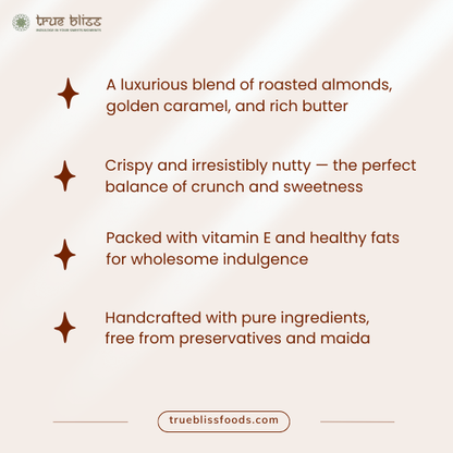 Almond Florentine Cookies – 120g