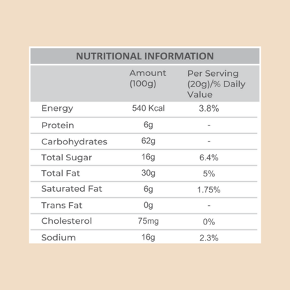 Ragi Chocolate Cookies – 100g