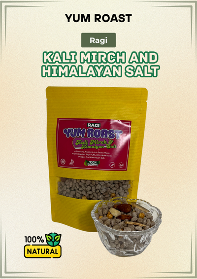 Ragi Kali Mirch & Himalayan Salt – 100g