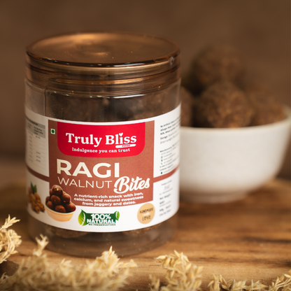 Ragi Walnut Laddu Bites – 250g