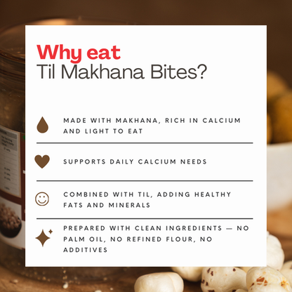 Til Makhana Laddu Bites – 250g