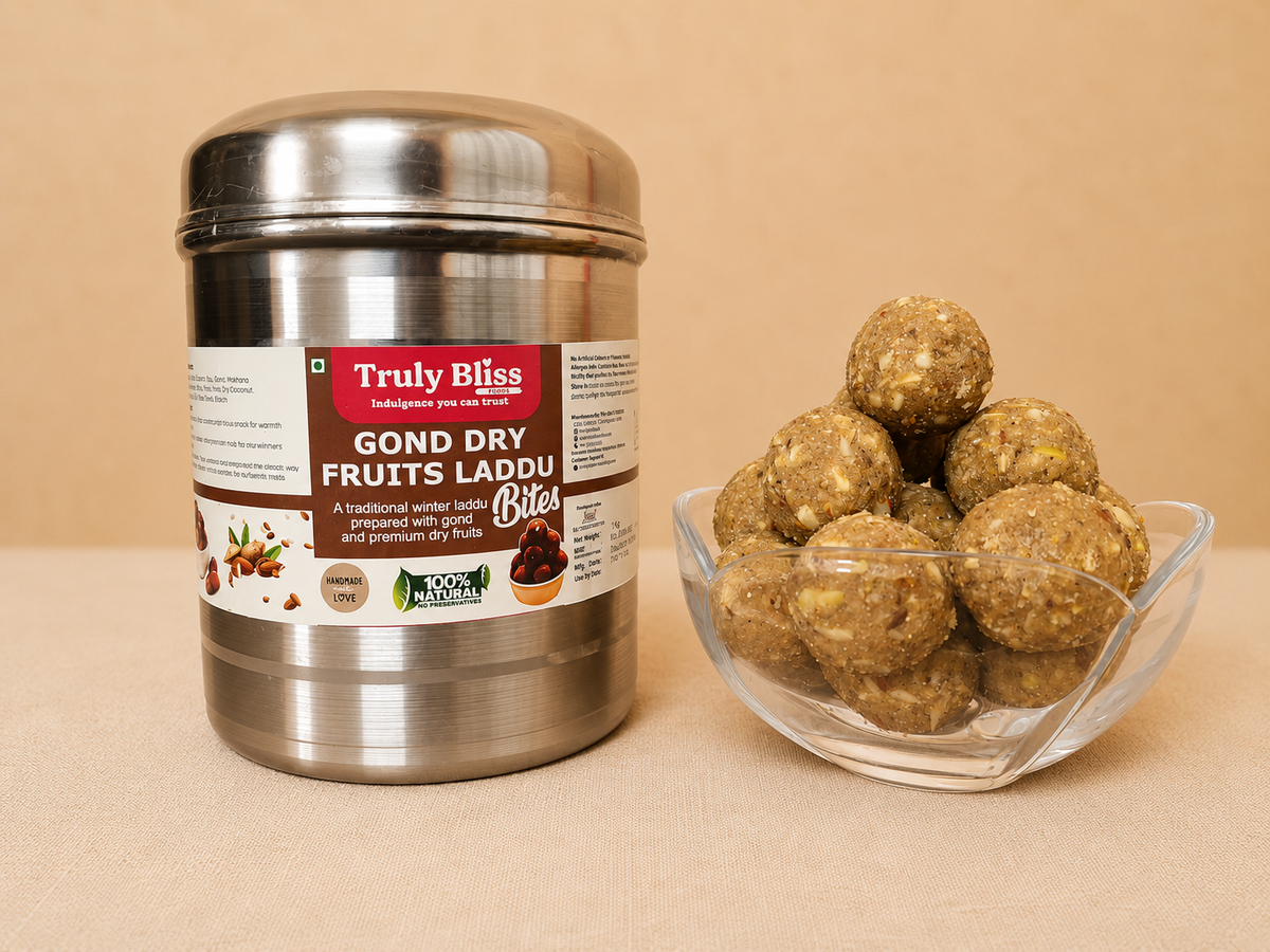 Gond Dry Fruits Laddu Bites – 1kg